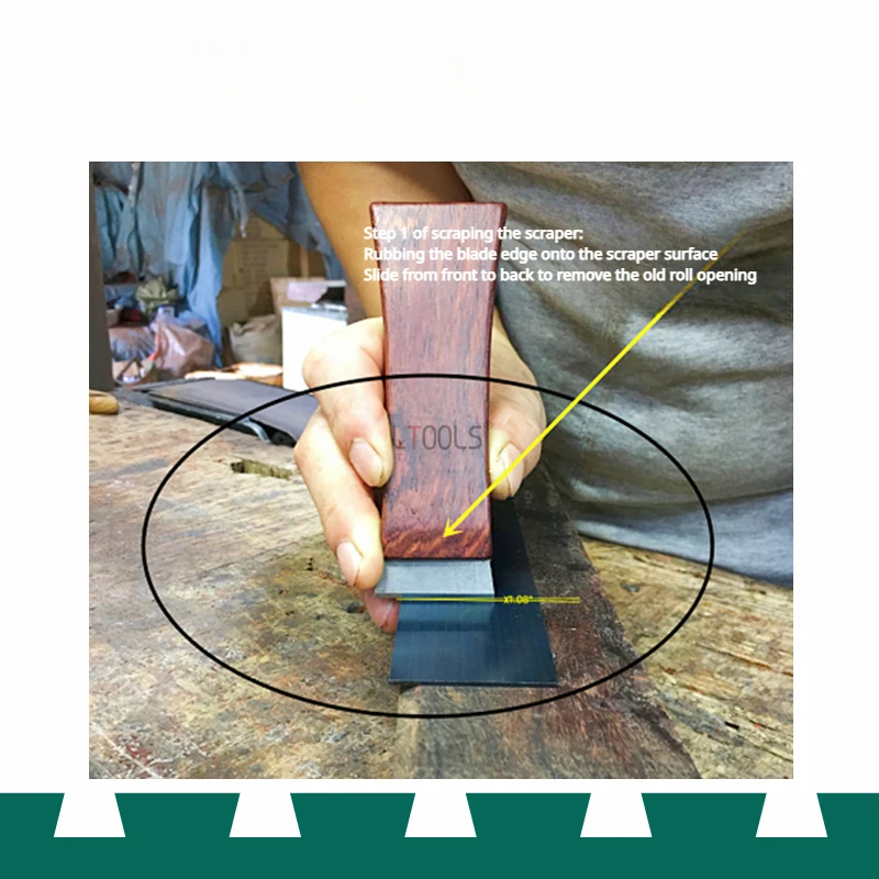 Drawknife Blade - Holzbearbeitungswerkzeug Schaber aus Wolframstahl Praktisches und