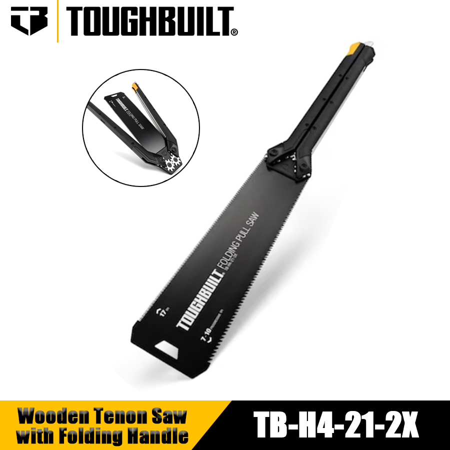 Woodworking In Japanese - TOUGHBUILT TB-H4-21-2X Japanische Holzsägen mit Klappgriff