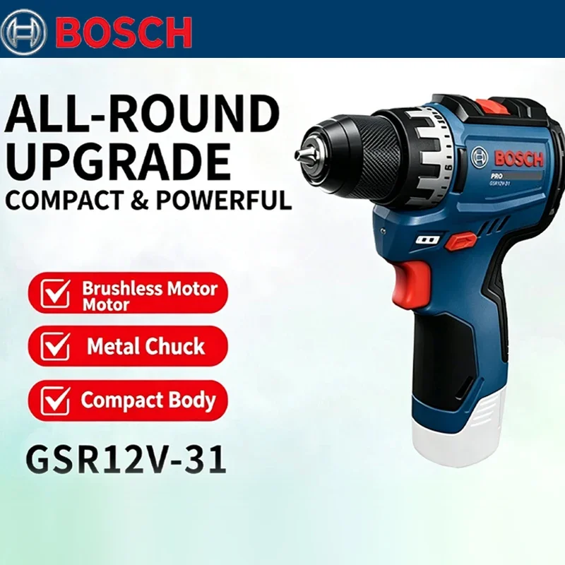 Bosch GSR 12V-31 Bürstenloser  – Woodworking Workshop Bewertung und Preis