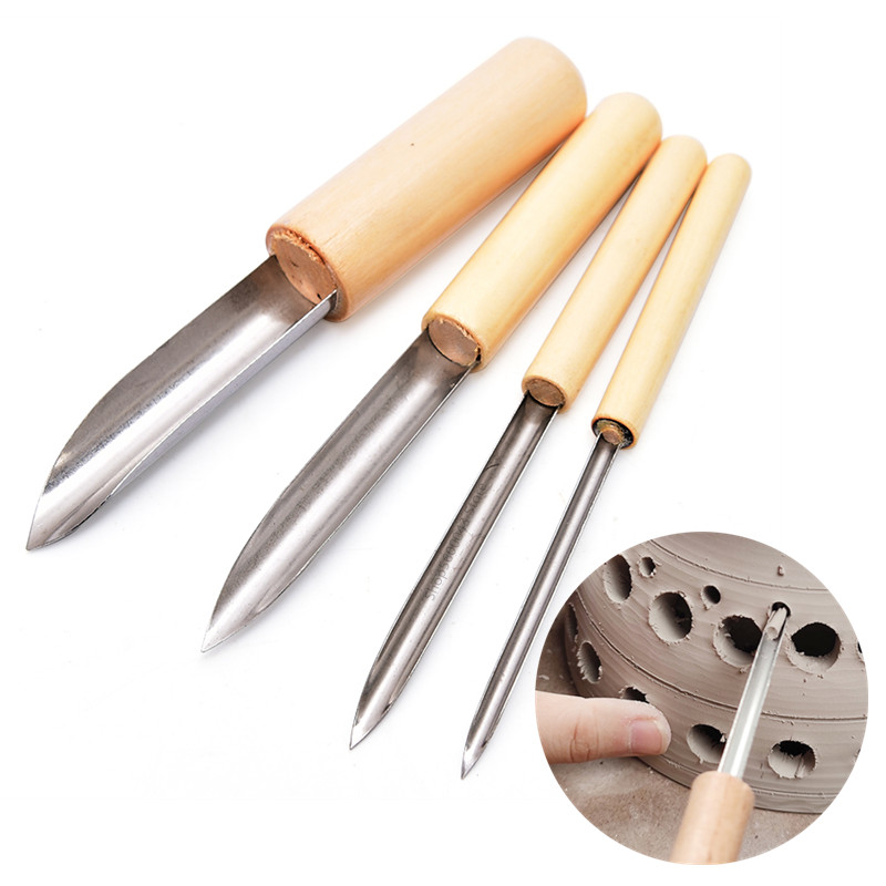 Töpferwerkzeug, Locher, 4 Teil – Wood Chisel Set Bewertung und Preis
