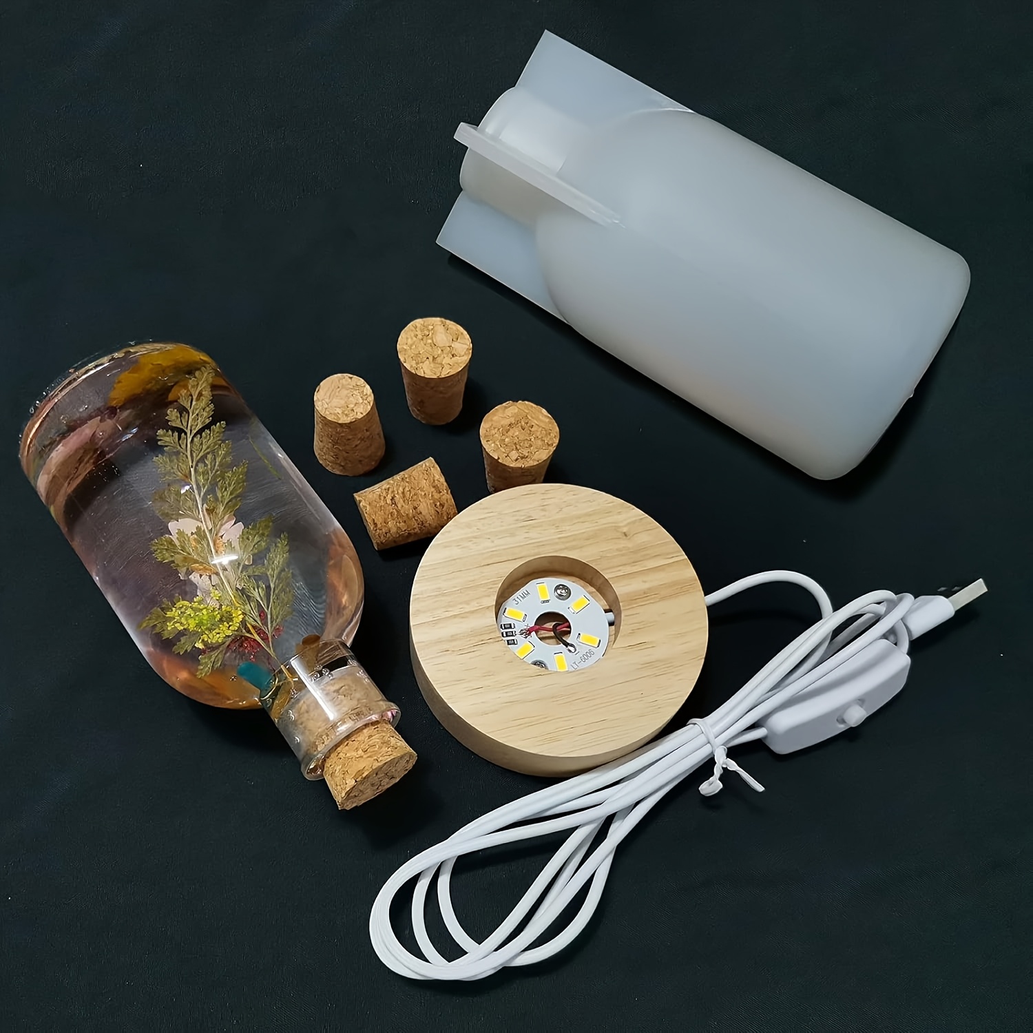 Drift-Flaschen-Leuchtform-Set, – Woodworking Resin Bewertung und Preis