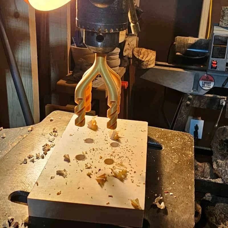 Vier lustige Kunststoff-Bohrer – Woodworking Jokes Bewertung und Preis