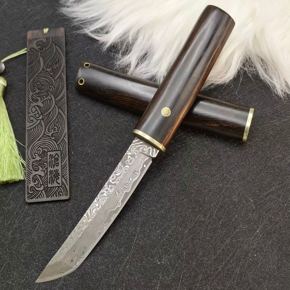 Hochharte VG10 Damast-Tanto-Kl – Woodworking In Japanese Bewertung und Preis